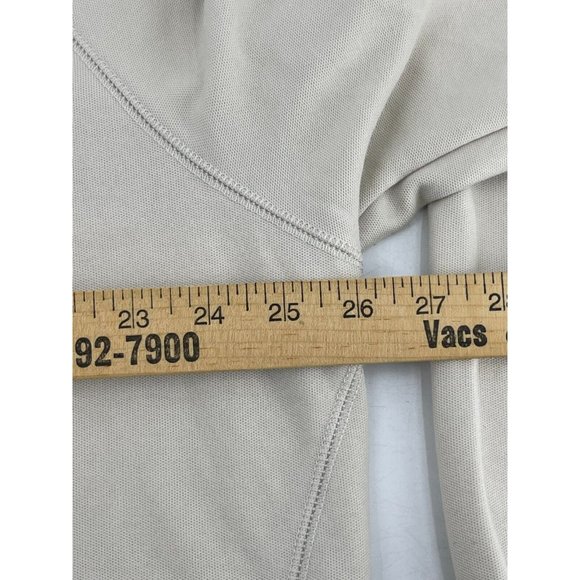 Izod PerformX Men's 1/4 Zip High Collar Knit Golf Sweatshirt Jacket Beige XXL - Picture 8 of 10